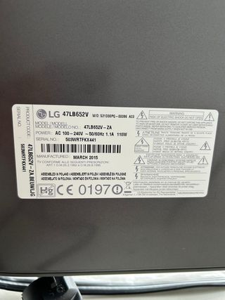 TV LG Smart Tv