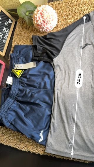 Conjunto Joma Pantalón Largo y Camiseta Deportiva