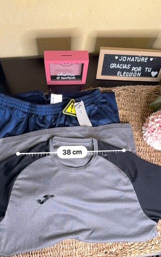 Conjunto Joma Pantalón Largo y Camiseta Deportiva