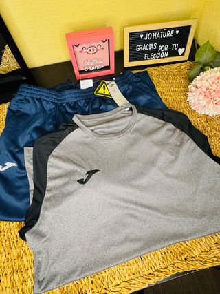 Conjunto Joma Pantalón Largo y Camiseta Deportiva