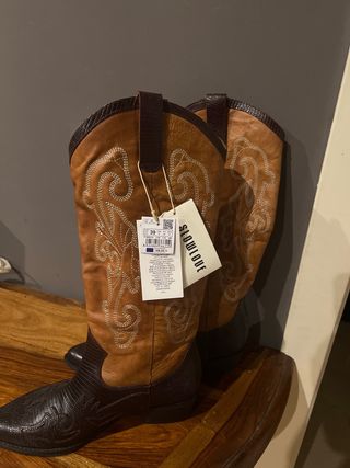 Bota Cow Boy Piel n.39