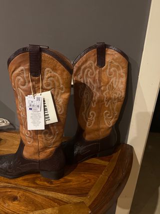 Bota Cow Boy Piel n.39