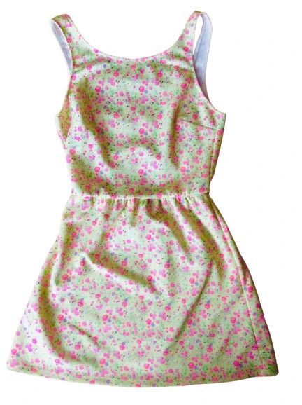 Vestido floral de Bershka