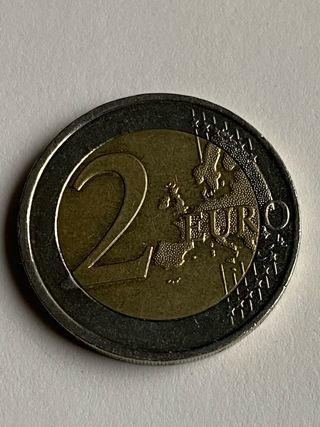 2 Euro Commemorativa Francia 25 Anniversario