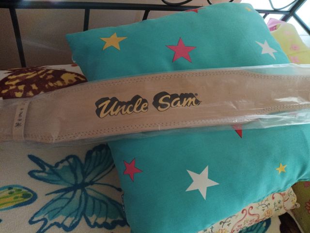 Cinturón lumbar culturismo Uncle Sam .