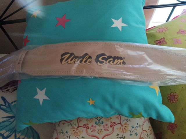 Cinturón lumbar culturismo Uncle Sam .