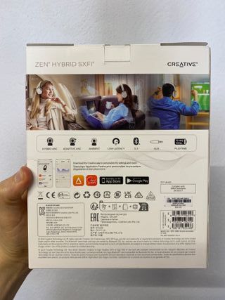 Auriculares Creative Zen Hybrid SXFI