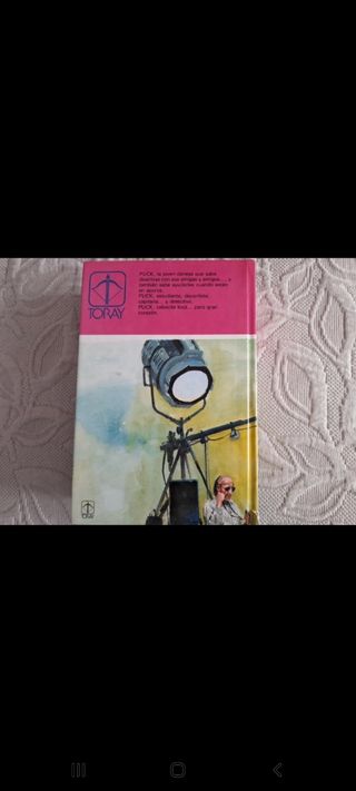 Puck en el Cine años 80 libro vintage retro 