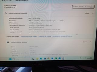 PC completo con monitor