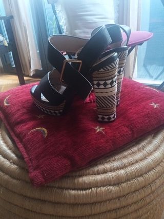 Sandalias de tacón 