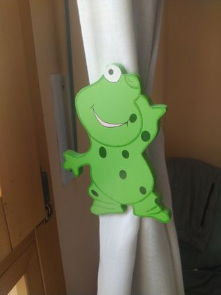 Sujeta cortinas infantil