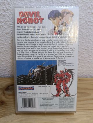 Devil Robot cinta Vhs anime precintada