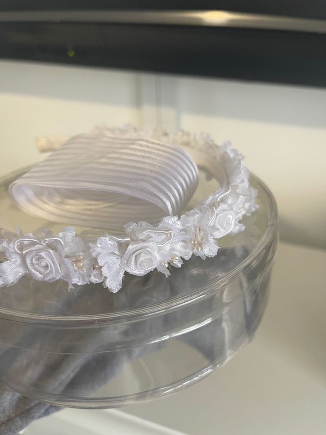 Tocado comunión niña