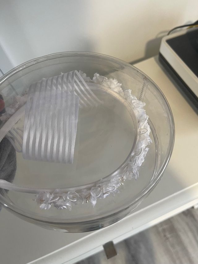 Tocado comunión niña