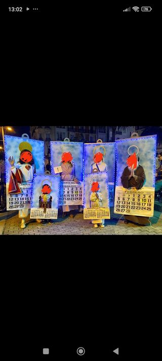 Disfraz carnavales calendario