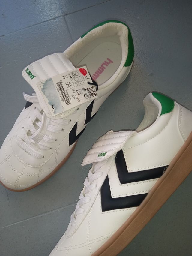 Zapatillas hummel blancas