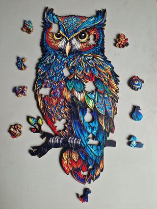 Puzzle de Madera A3 - Lobo