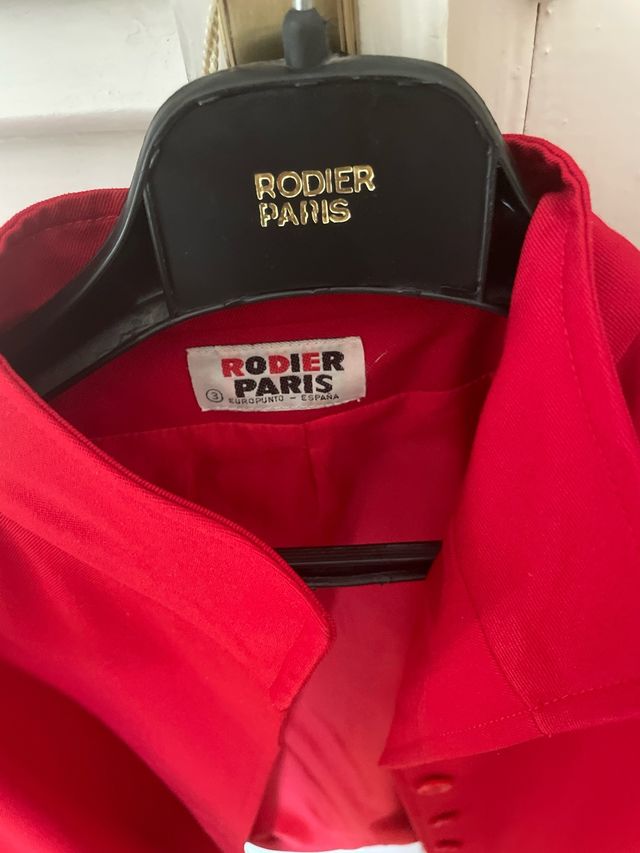 Conjunto ochentrro talla 42 Rodier Paris