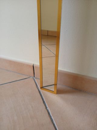 Espelho Comprido Antigo Mirror 145x7cm Moldura