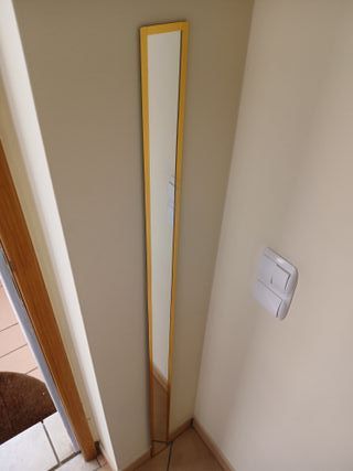 Espelho Comprido Antigo Mirror 145x7cm Moldura