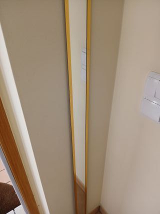 Espelho Comprido Antigo Mirror 145x7cm Moldura