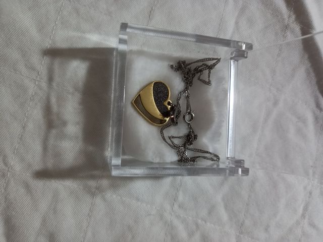 Collana con pendente a cuore S' agapo