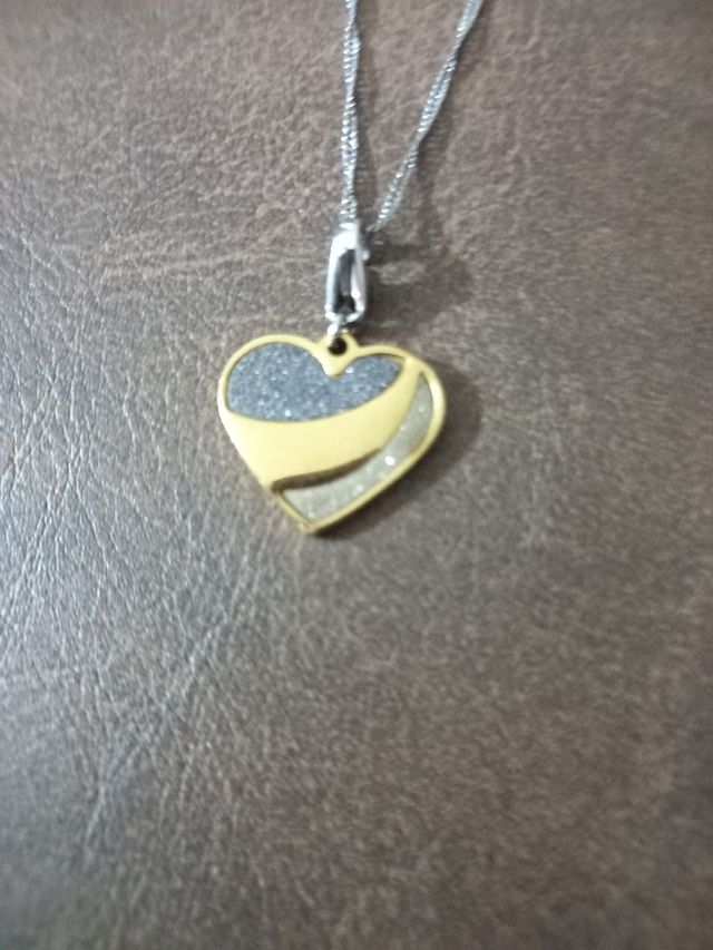 Collana con pendente a cuore S' agapo