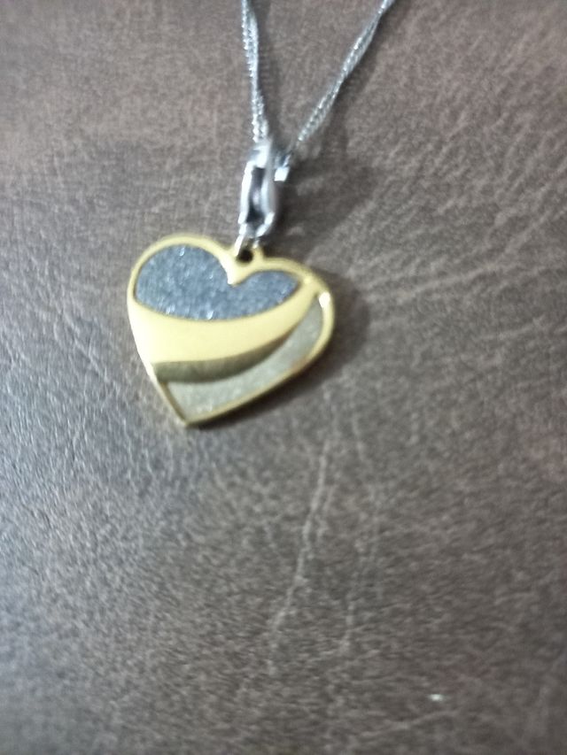 Collana con pendente a cuore S' agapo