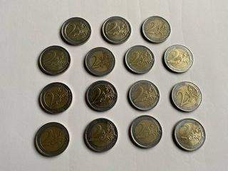 15 Monete da 2 Euro da collezione