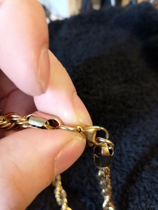 Cadena imitación oro alta calidad