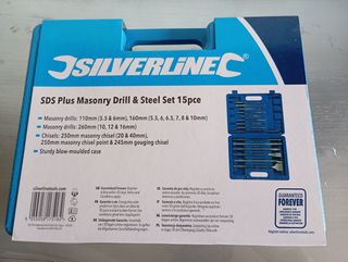 Juego de brocas y cinceles Silverline