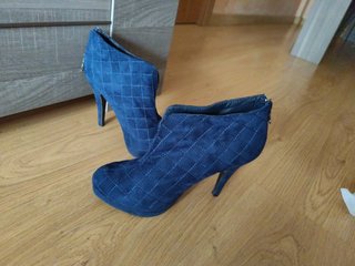 Botines azules