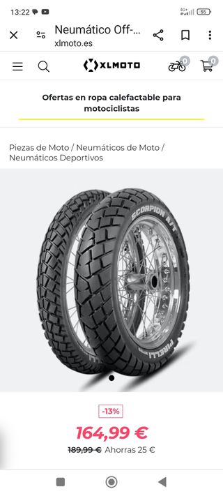 Pirelli scorpion  trail