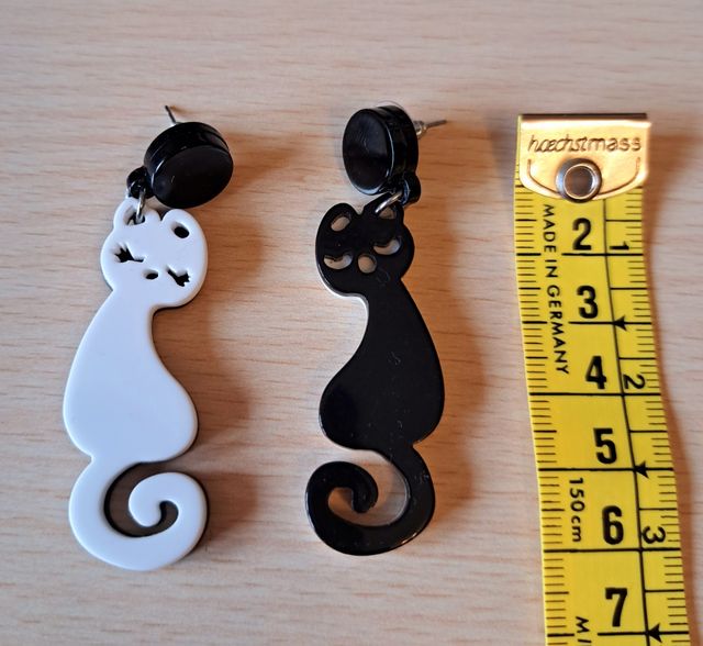 Pendientes gatos
