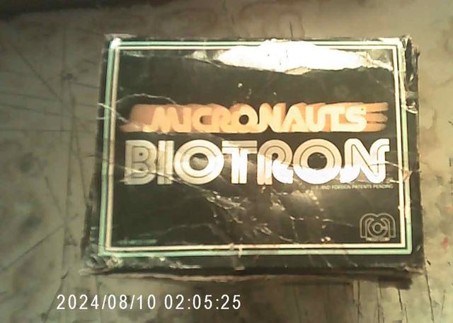 MICRONAUTS -BIOTRON -CAJA VACIA original
