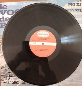 vinile 33 giri Le voci dei Papi documenti del nost