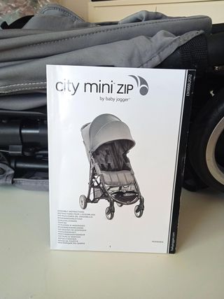 Silla de paseo baby jogger city mini zip gris