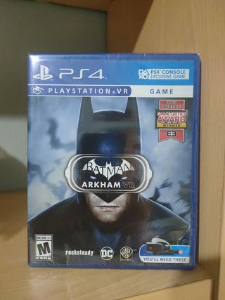 Batman Arkham vr ps4 precintado