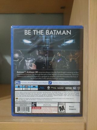 Batman Arkham vr ps4 precintado