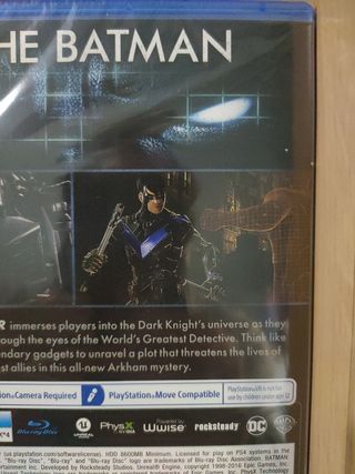 Batman Arkham vr ps4 precintado