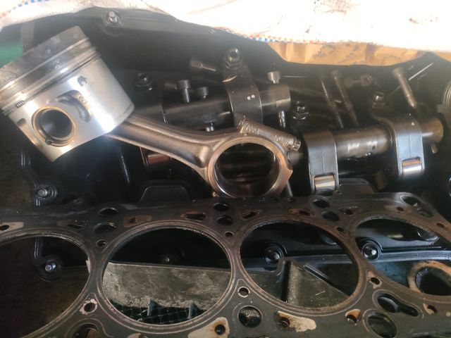 Despiece motor Audi A4 bke brb