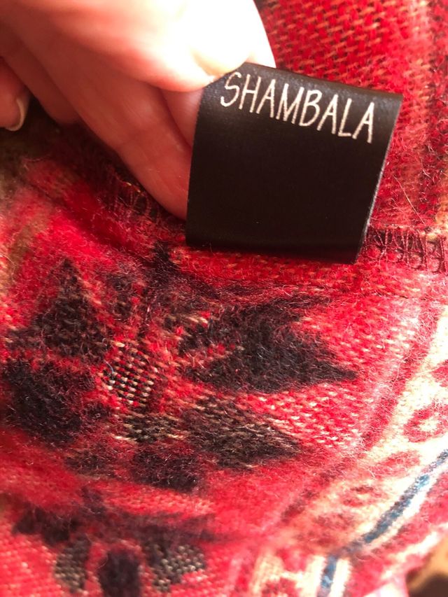 Chal Poncho multicolor de Shambala