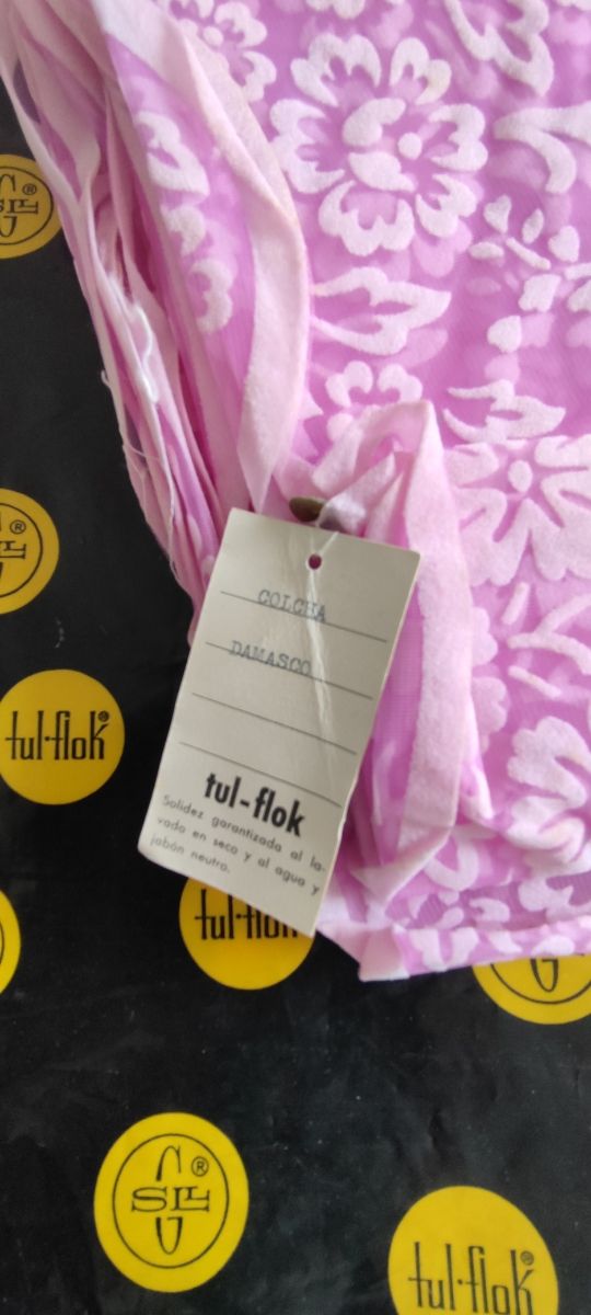 Cubrecama o Colcha vintage Tul Flok