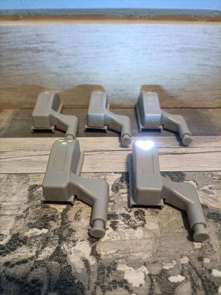 Pack 5 luces led para armario nuevas