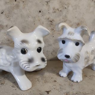 Statuette Soprammobili in Porcellana rumena Alba I