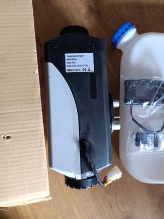 Calentador diesel con mando