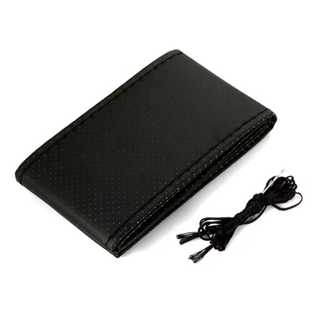 Funda de cuero para volante coche