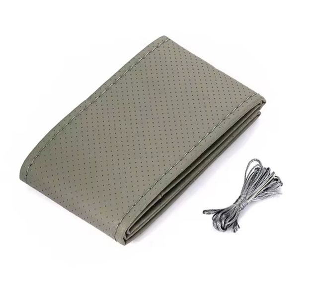 Funda de cuero para volante coche