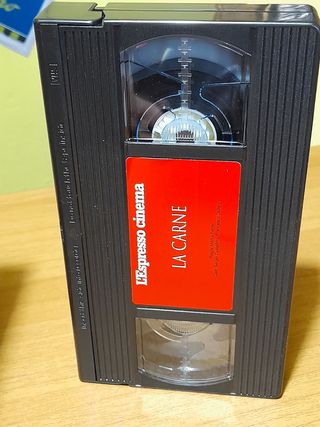VIDEOCASSETTA VHS FILM EROTICO LA CARNE