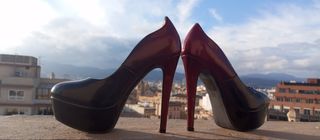 Stiletto degradado